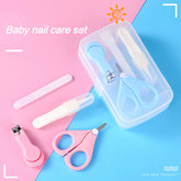 Baby Nail File Combination Set Baby Nail Clipper Four-Piece Set Baby Safety Nail Clipper - Fashionner